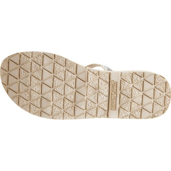 NEW Minnetonka Hanna Crisscross Flip-Flops For Women Mint 168s - Picture 5 of 5